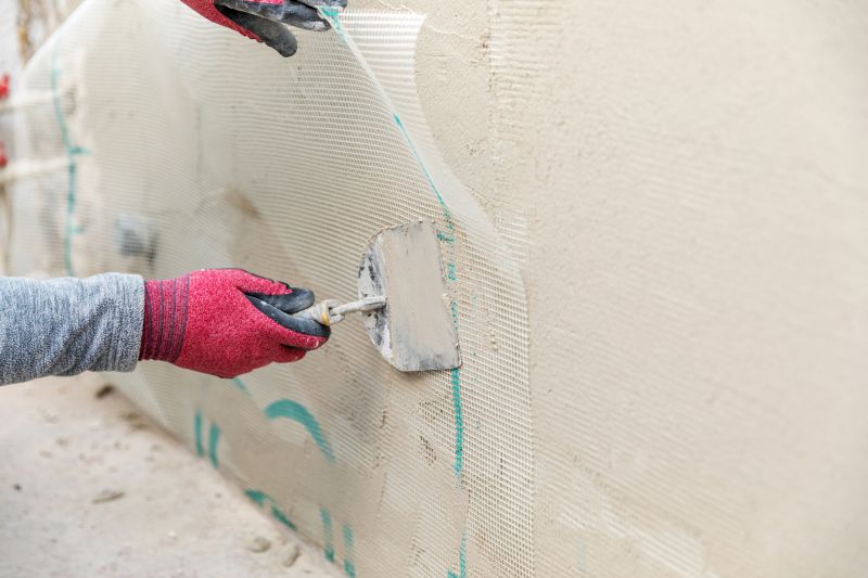 Artificial Stucco Installation detail